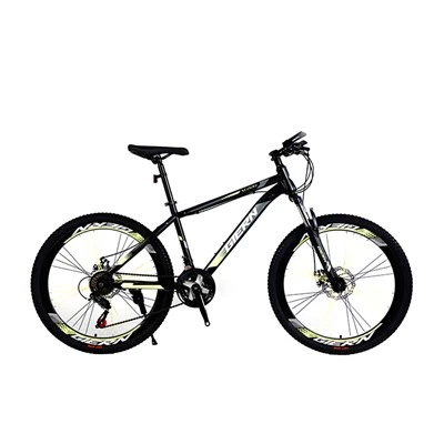 VTT bisiklèt mòn aliminyòm moun