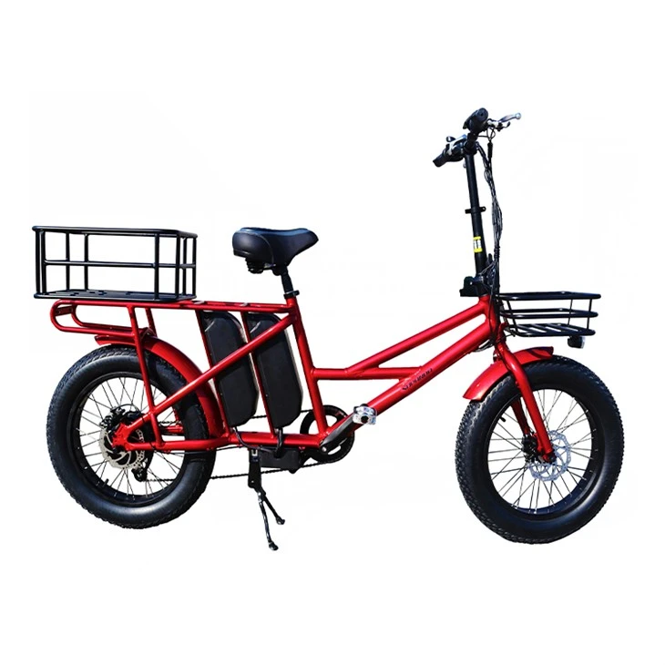 Bisiklèt elektrik pou kago 48V 500W Ebike kago fanmi