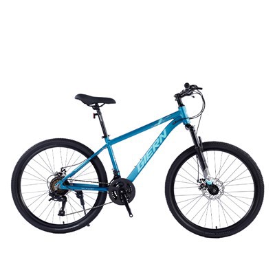 Sou entènèt jwèt Blue Hardtail Mountain Bike